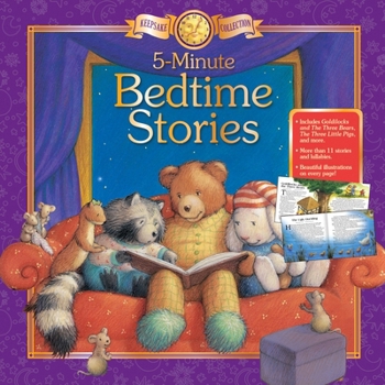 Hardcover 5-Minute Bedtime Stories Keepsake Collection Book
