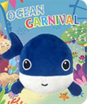 Little Hippo Books Ocean Carnival with Plush Toy Character I Children's Books Ages 1-3 | Ocean Book with Attached Plush Whale for Toddlers 1-3 & Baby ... Books | Children's Ocean Books and Plush