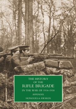 Paperback History of the Rifle Brigade Appendix Book