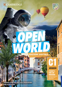 Paperback Open World Advanced Student's Book and Workbook with eBook and Digital Pack (Italian Edition) Book