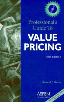 Paperback Professional's Guide to Value Pricing [With CD] Book