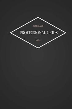 Paperback Professional Grids: Music, 6 x 9 Book