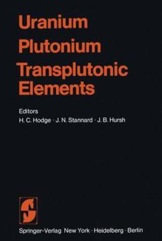 Paperback Uranium - Plutonium Transplutonic Elements Book