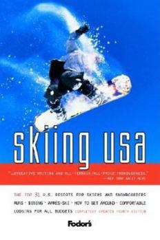 Paperback Fodor's Skiing USA: The Guide for Skiers and Snowboarders (4th Edition) Book