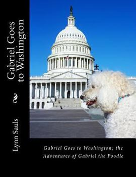Paperback Gabriel Goes to Washington: Through Big Brown Eyes; the Adventures of Gabriel the Poodle Book