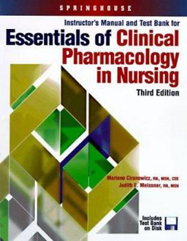 Paperback Essentials of Clinical Pharmacology in Nursing [With Disk with 300 Review Questions] Book