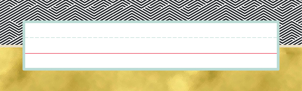 Misc. Supplies Aim High Name Plates Book