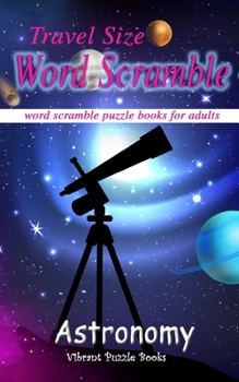Paperback Word scramble Travel size puzzle books: Word scramble puzzle books for adults Book