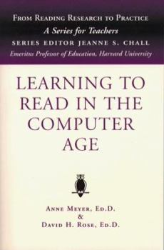 Paperback Learning to Read in the Computer Age Book