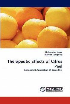 Paperback Therapeutic Effects of Citrus Peel Book