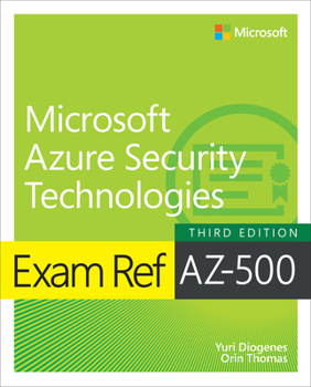 Paperback Exam Ref Az-500 Microsoft Azure Security Technologies Book