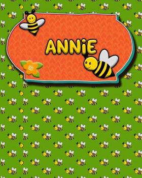 Paperback Handwriting Practice 120 Page Honey Bee Book Annie: Primary Grades Handwriting Book K-2 Book