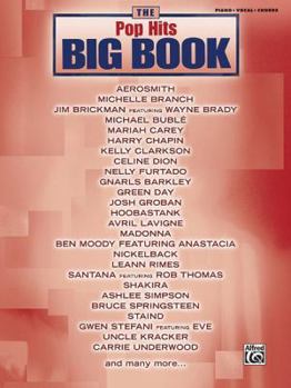 Paperback The Pop Hits Big Book: Piano/Vocal/chords Book