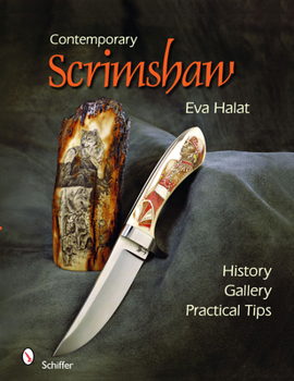 Hardcover Contemporary Scrimshaw Book