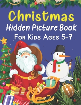 Paperback Christmas hidden picture book For Kids Ages 5-7 Book
