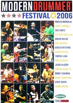DVD Modern Drummer Festival 2006 Book