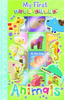 Board book My First Book Block: Animals Book