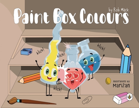 Paperback Paint Box Colours Book