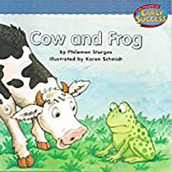 Paperback Houghton Mifflin Early Success: Cow and Frog Book