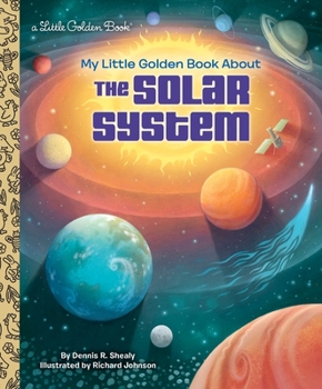 Hardcover My Little Golden Book about the Solar System Book