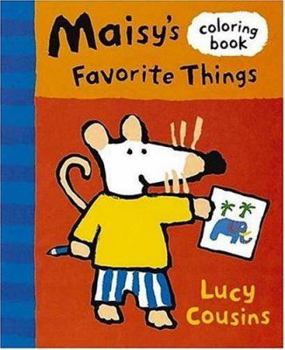 Paperback Maisy's Favorite Things: Coloring Book