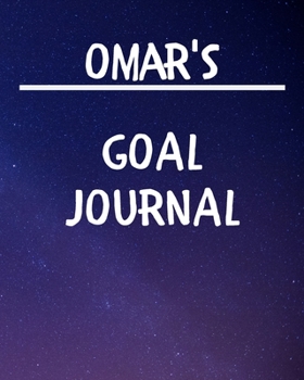 Paperback Omar's Goal Journal: 2020 New Year Planner Goal Journal Gift for Omar / Notebook / Diary / Unique Greeting Card Alternative Book