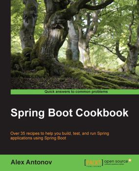 Paperback Spring Boot Cookbook Book