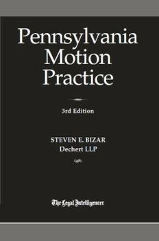 Paperback Pennsylvania Motion Practice 3rd Edition Book