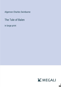 Paperback The Tale of Balen: in large print Book