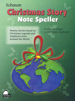 Paperback Christmas Story Note Speller: Level 1 Elementary Level Book