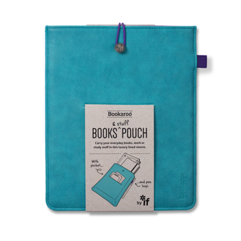 Misc. Bookaroo Book & Stuff Pouch Turquoise Book