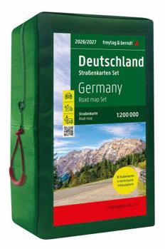 Map 2026/2027 Germany Road Map Set, 1:200,000 Book