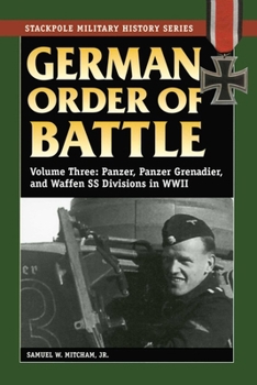 Paperback German Order of Battle Book