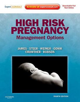 Hardcover High Risk Pregnancy: Management Options [With Access Code] Book