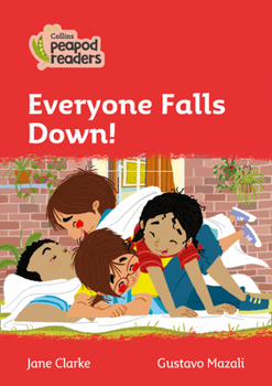 Paperback Everyone Falls Down!: Level 5 Book