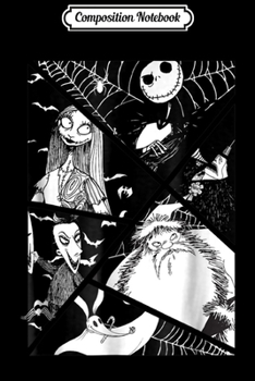 Composition Notebook: Disney Nightmare Before Christmas Story Journal/Notebook Blank Lined Ruled 6x9 100 Pages
