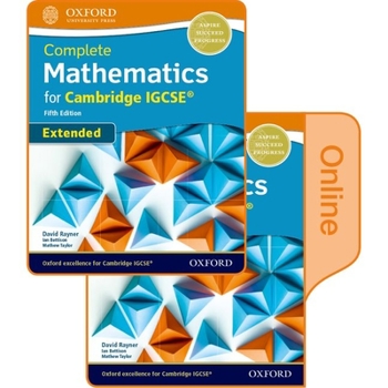 Paperback Complete Mathematics for Cambridge Igcserg Student Book (Extended): Print & Online Student Book Pack Book