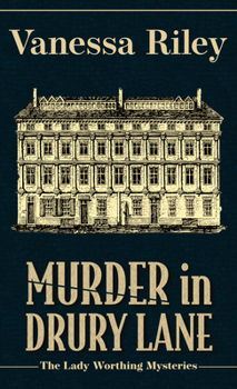 Library Binding Murder in Drury Lane [Large Print] Book