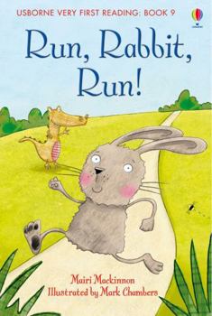 Hardcover Run Rabbit Run. Written by Mairi MacKinnon Book