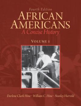 Paperback African Americans, Volume 1: A Concise History Book