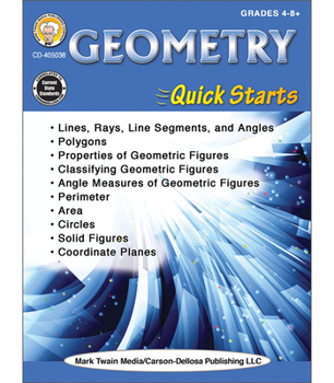 Paperback Geometry Quick Starts Workbook Book