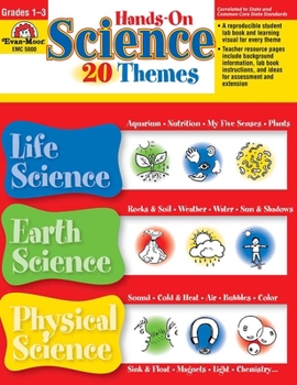 Paperback Hands-On Science 20 Themes Book