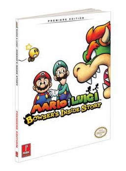 Paperback Mario & Luigi: Bowser's Inside Story [With Poster] Book