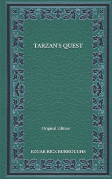 Paperback Tarzan's Quest - Original Edition Book