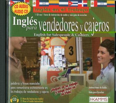 Audio CD English for Sales People & Cashiers: Ingles Para Vendedores y Cajeros [Spanish] Book