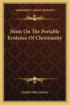 Paperback Hints On The Portable Evidence Of Christianity Book