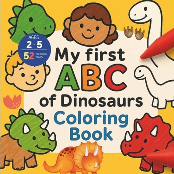 Paperback ABC of Dinosaurs Book