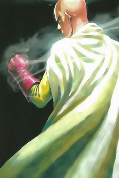 Journal: One Punch Man Soft Glossy Cover Wide Ruled Lined Pages Book 6 x 9 Inches 110 Pages