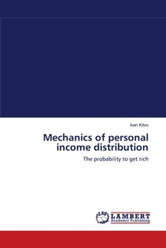 Paperback Mechanics of personal income distribution Book