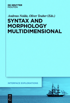Hardcover Syntax and Morphology Multidimensional Book